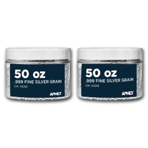 50 + 50 oz Silver Grain